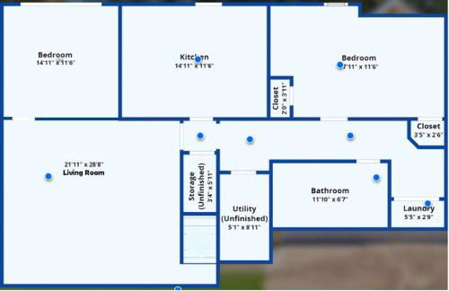 Modern Basement Retreat 2BR King suite - Foto 37