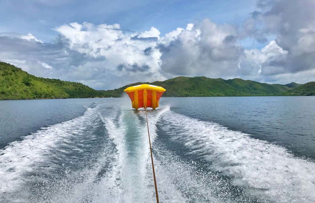 Tubing ou banane gonflable à Coron - Photo 3