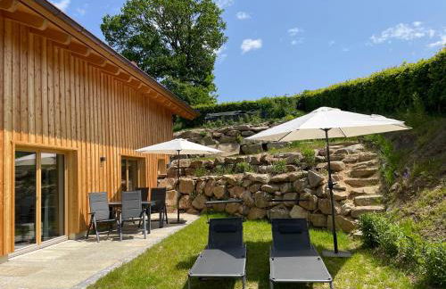 Bayerwald Chalet Kaitersberg mit Sauna, Sonnenterrasse und Garten - Foto 11