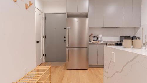 Chic Japandi 1BR in Brooklyn w Washer & Dryer - Foto 4, stove, pet friendly, toaster