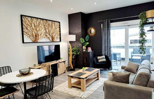 Black&White Home-by So'SerenityHome-Balcon-Parking - Foto 15