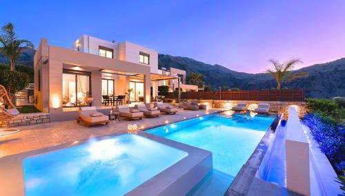 Minoas Villas Heated Pool - Foto 1, sunbed