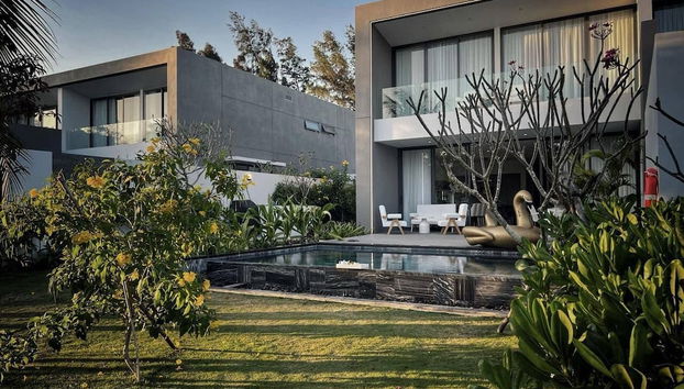 Facciata della struttura