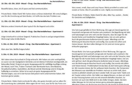 Mosel - Uerzig - Das Marienkaeferhaus - Foto 19