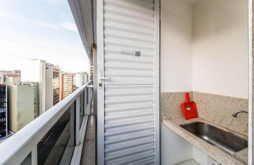 Stúdio Royal Central piscina/academia/coworking - Foto 17