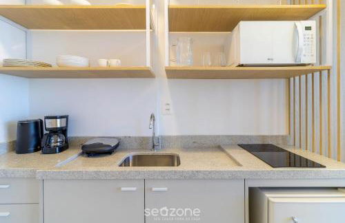 MHFA - Studios em Prédio Luxuoso com Vista Mar - Foto 122