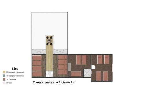 Crazy Villa Ecottay 61 - Heated pool & sauna - 2h from Paris - 30p - Foto 51