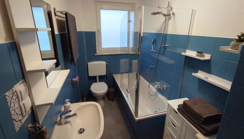Moderne Ferienwohnung am Rennsteig zum Wohlfühlen - Foto 5, Shower