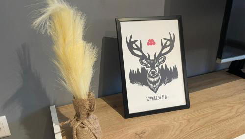 Rückzugsort mit Bergblick in Baiersbronn-Obertal - beheizter Wintergarten & kostenfreier Parkplatz - 70qm Ferienwohnung - Foto 5