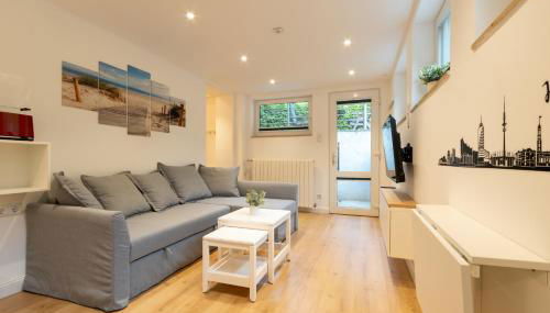 Neue zentrale Souterrain-Wohnung 24h Self Check-In - Foto 4