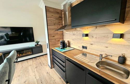 Gipfelpanorama Winterberg mit Berg- und Seeblick, Boxspringbett mit ausfahrbarem TV - Foto 6