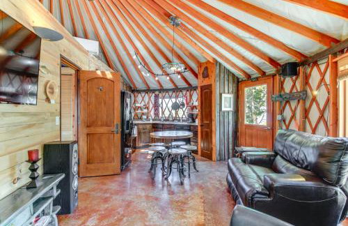 Mountainside Yurt with Views Less Than 3 Mi to Black Canyon! - Foto 3