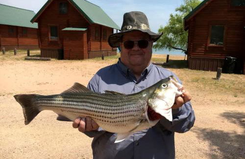 Peaceful Lakefront Cabin with Loft, Beach Access & Sunset Views in Buchanan Dam, Texas - Foto 27