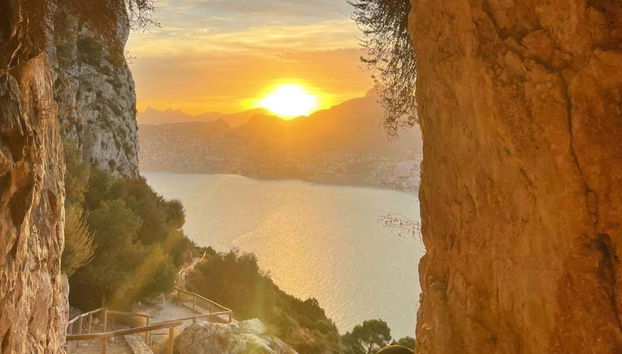 Atardecer desde el Peñón de Ifach
