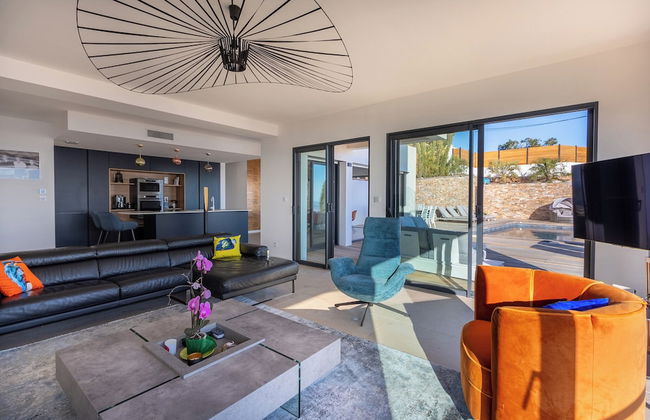 Villa Vue Mer La Californie – Face aux îles d’Or - Photo 25