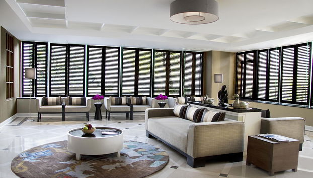 Sala de estar do lobby