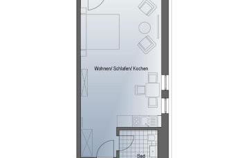 Studio-Appartement mit Meerblick im Baltic Lagoon Resort - Foto 8