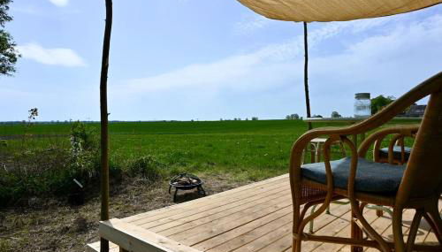 Bienenwagen Weitblick, Kamin, Sauna ganzjährig nutzbar - Foto 3, Garden view