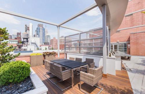Chelsea 1BR w Roof deck Gym Doorman NYC-122 - Foto 18