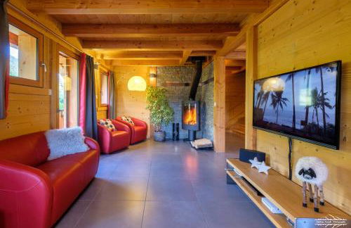 Chalets des Aravis Kitz et Buhel avec Jacuzzi 12 et 15 personnes - Foto 40