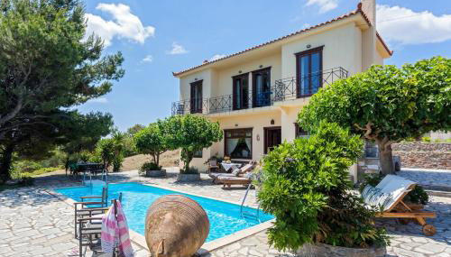 Villa Driades - Foto 3, Garden, sunbed, Garden view