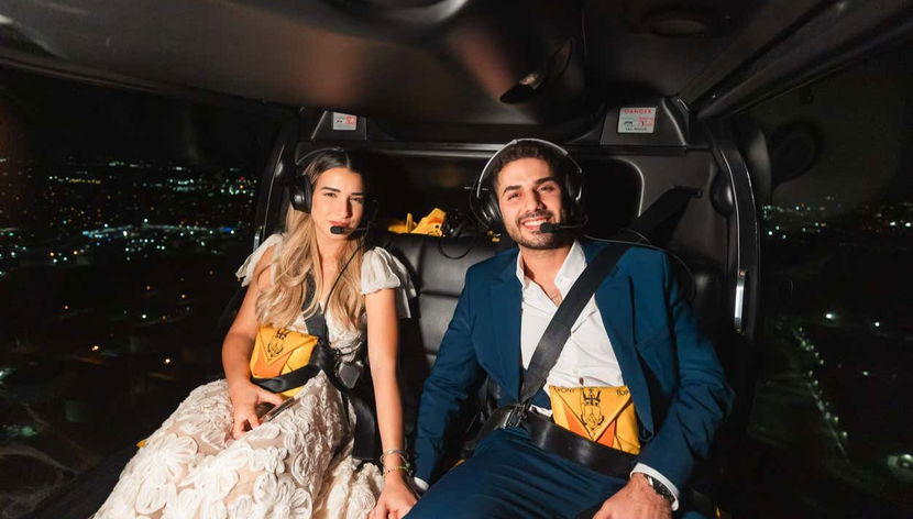 Paseo nocturno en helicóptero por Nueva York - Foto 2, Disfrutando del paseo nocturno en helicóptero por Nueva York