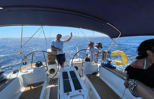 Pequeno grupo, nadar em Rhenia, ver o pôr do sol fm LVenice, freetrans - Foto 9