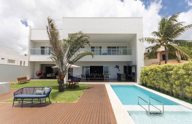 Casa luxuosa a beira mar de Jacumã RN - Foto 1