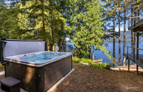 Casa Las Nubes NEW! Whatcom Lakefront Cabin/HotTub - Foto 43