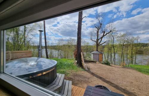 Domek nad jeziorem z jacuzzi - Foto 14