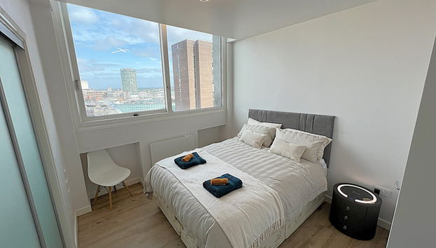 City Centre - Sleeps 4 & Free Parking - Foto 4, Habitación