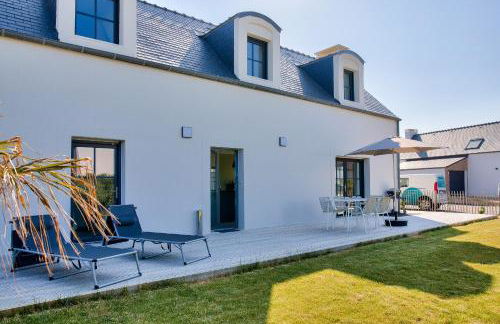 Maison moderne pour 8 - 300m plage de Pors Carn - Foto 12