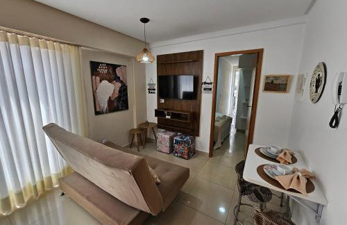 Flat 202 lindíssimo ao lado Shopping Flamboyant - Foto 2