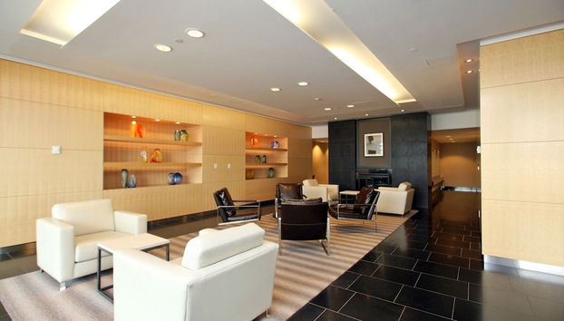 Zona de estar del vestíbulo