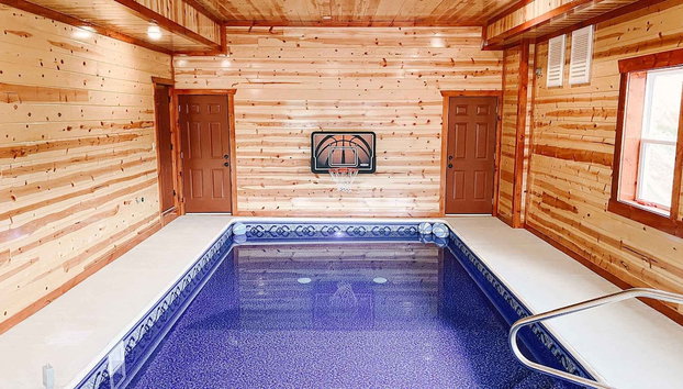 Bear Paddle w/ Pool, Hot Tub, Game Room & Theater! - Foto 4, Habitación