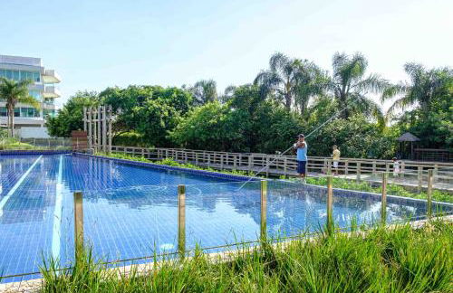 Essence Life Residence com Vista Mar, apartamento completo com 2 quartos em Condomínio Clube a 100 metros da Praia do Campeche, Florianópolis - Photo 71