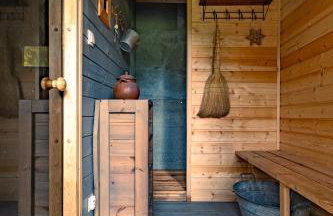 Sosnowy Raj domki nad rzeką Wkrą - Foto 46