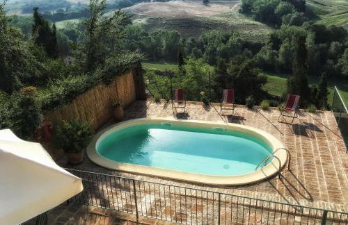 Pasqui Villas La Capanna accogliente casa in paese con vista piscina WiFi - Foto 3