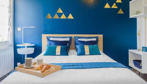 Studio Bleu - Parc Astérix - Mer de Sable - Villepinte - Aéroport CDG - Foto 4