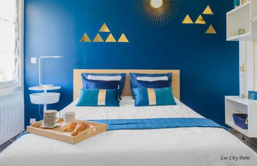 Studio Bleu - Parc Astérix - Mer de Sable - Villepinte - Aéroport CDG - Foto 4