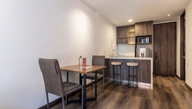 w Luxury 1BR w Great Terrace in Chico - Foto 3, Habitación