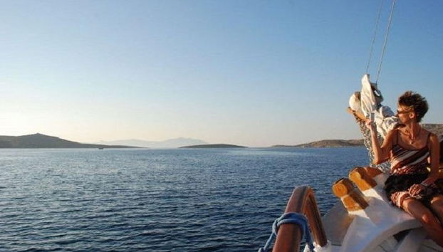 Crucero al atardecer en Mykonos - Foto 2