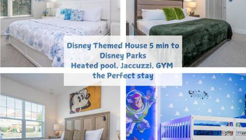 Themed Disney House 5 min to Disney Parks, Heated Pool, Jacuzzi, Gym and more - Foto 2