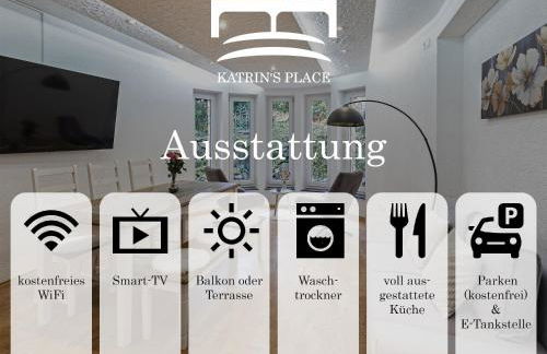 Katrin's Place - Wöllstadt Suiten mit Terrasse oder Balkonen - Photo 2