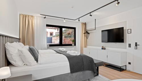 1-2 Personen - Parkplatz - Fahrradgarage - Zentrum - Küche - Klima - Foto 4