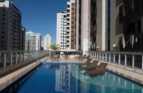 Lindo Flat localizado no 7º andar do Hotel S4 - Águas Claras - Brasília - Foto 21