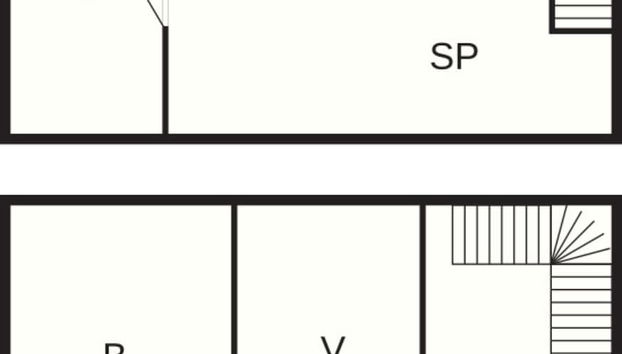 5 Person Holiday Home in Albaek - Foto 2, Plano