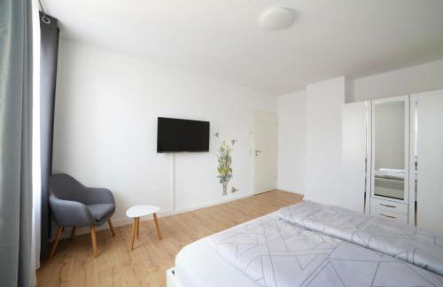 Schöne Ferienwohnung 78m2, 3 Schlafzimmer, 2 Bäder, Zentrumnah, 1OG - Foto 12