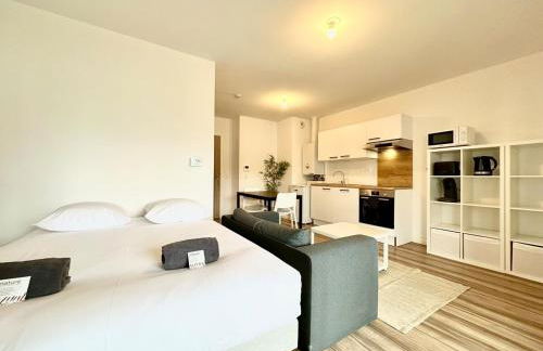 L'Émeraude - Proche Hôpital - Parking - Clim - Fibre - Terrasse - Foto 16