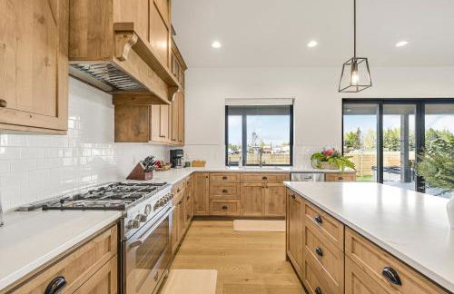 TetonHaus 5BR Hot Tub Game Room Walk to Driggs 20 min to Targhee - Foto 43